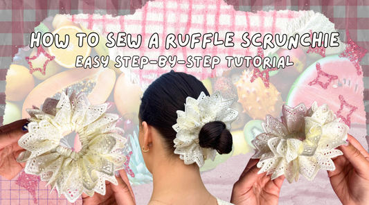 How To Sew A Ruffle Scrunchie