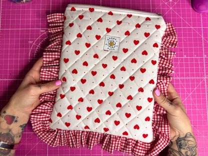 Zipper Pouch PDF Sewing Pattern - 4 Sizes Multiple Styles - For Kindles / E-Readers / iPads / Books