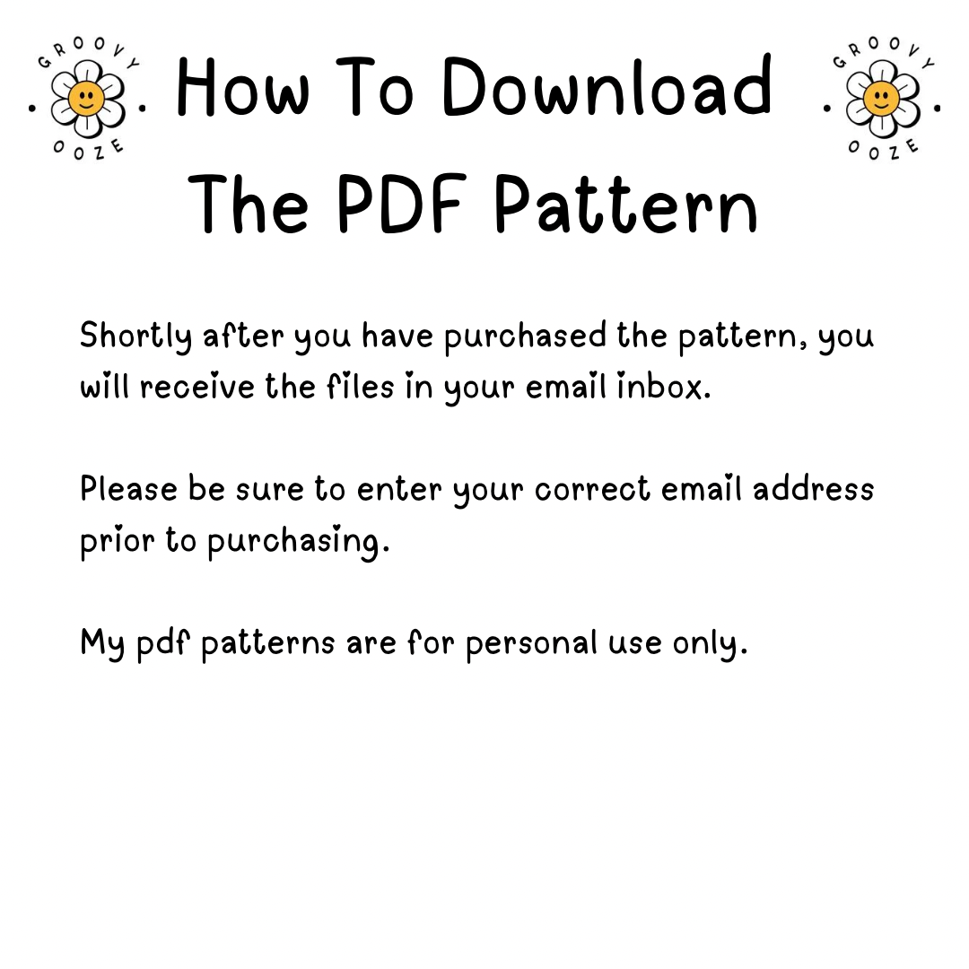 Flower Power Pet Bandana PDF Sewing Pattern - SIZE XL