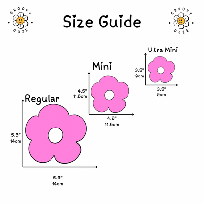 Flower Power Scrunchie PDF Sewing Pattern - ALL SIZES BUNDLE!