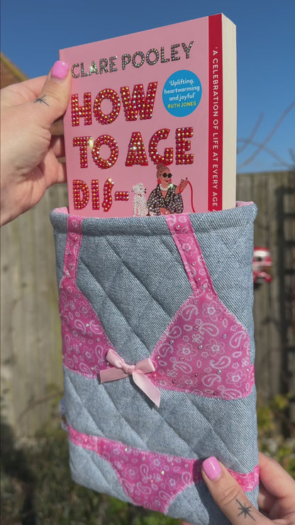 Book Baddies - One-of-a-Kind Quilted Book Sleeve