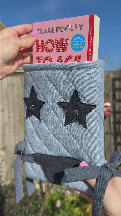 Book Baddies - One-of-a-Kind Quilted Book Sleeve