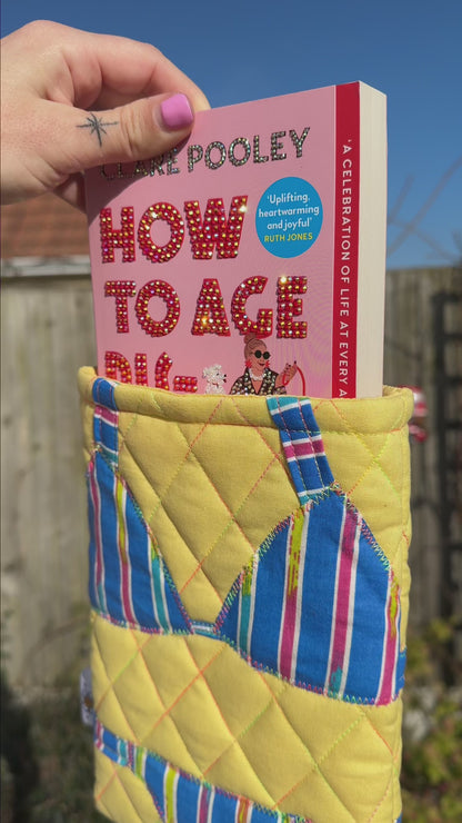 Book Baddies - One-of-a-Kind Quilted Book Sleeve