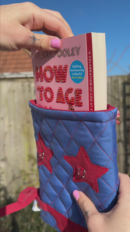 Book Baddies - One-of-a-Kind Quilted Book Sleeve